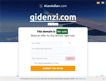 Tablet Screenshot of gidenzi.com